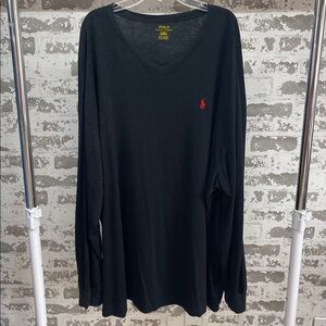 Polo Ralph Lauren Long Sleeve Black Shirt Size 2XB